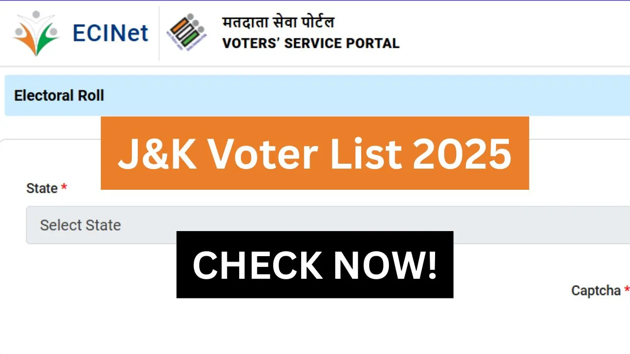 J&K Voter List 2025